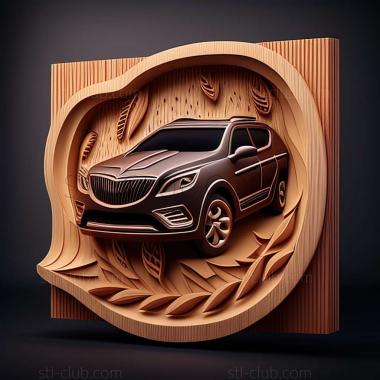 3D модель Buick Rendezvous (STL)